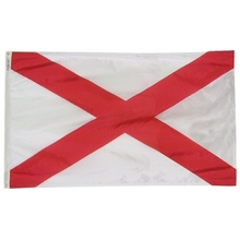 Polyester 3X5 - Alabama State Flag