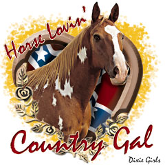 6581L HORSE LOVIN' COUNTRY GAL