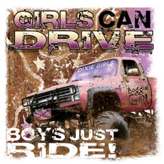 6579L GIRLS CAN DRIVE, BOYS JUS