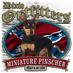 4329L MINIATURE PINSCHER THAT'S MY DOG