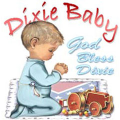 4889L GOD BLESS DIXIE - BOY PRAYING