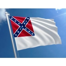 Polyester 3X5 - 2nd National Confederate Flag