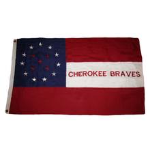 Polyester 3X5 - Cherokee Braves Flag
