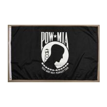 Polyester 3X5 - POW/MIA Flag 