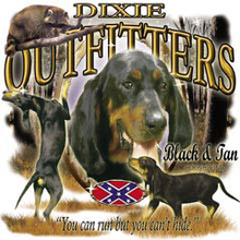5418L BLACK & TAN COONHOUND